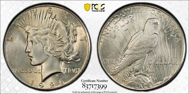 1926 $1 MS64
