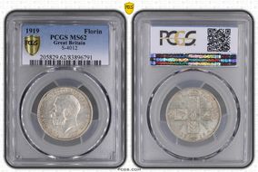 1919 Florin S-4012 MS62