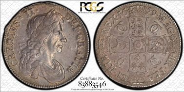 1679 Crown S-3359 4th Bust T. PRIMO XF45