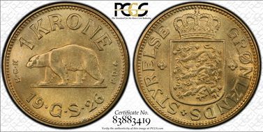 1926 HCN GJ Krone MS67
