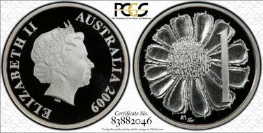 2009 1C 1966 Decimal Pattern PR69DCAM