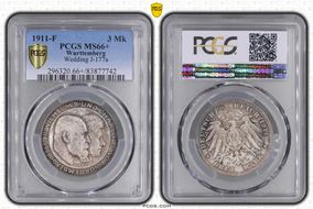 1911-F 3 Mk Wedding J-177a MS66+