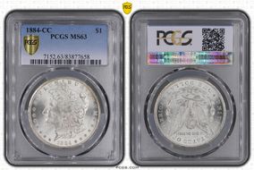 1884-CC $1 MS63