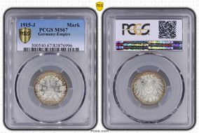 1915-J Mark J-17 MS67