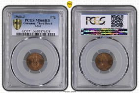 1940-J Pfg J-361 MS66RB