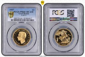 1937 £2 S-4075 PR66+ DCAM