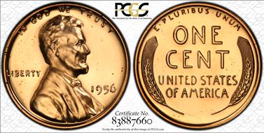 1956 1C PR67CAM