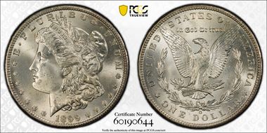 1899-O $1 MS65