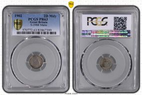 1902 2D S-3988 Matte PR63