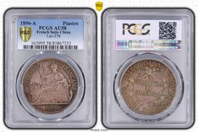 1896-A Piastre Lec-278 AU58