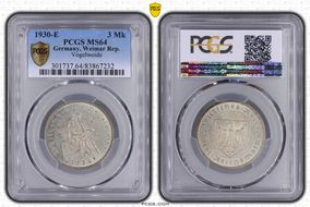 1930-E 3 Mk Vogelweide J-344 MS64