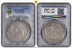 1902 Crown S-3979 Matte PR63