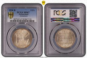 1936 B 5 Fr Armament MS67