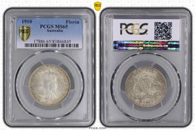 1910 Florin MS65