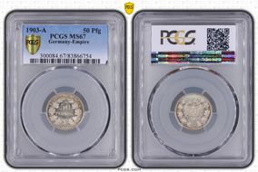 1903-A 50 Pfg J-15 MS67