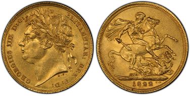 1822 Sov S-3800 MS63