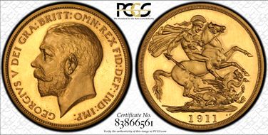 1911 £2 S-3995 PR66+ CAM