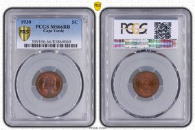 1930 5C MS66RB
