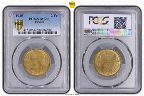 1935 2 Fr Gad-535 F-268 MS65