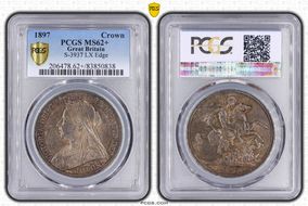 1897 Crown S-3937 LX Edge MS62+