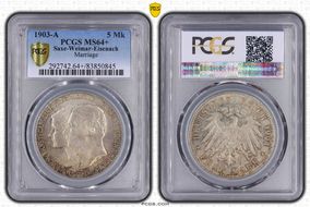 1903-A 5 Mk Marriage J-159 MS64+