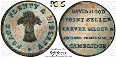 (c.1790) Tk 1/2D DH-19b Cambridgeshire Cambridge MS65BN