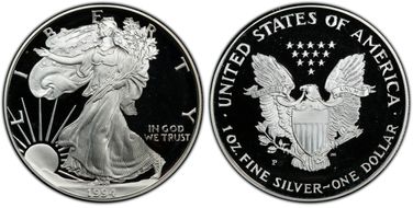 1994-P $1 Silver Eagle PR69DCAM
