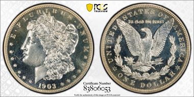 1903 $1 PR66