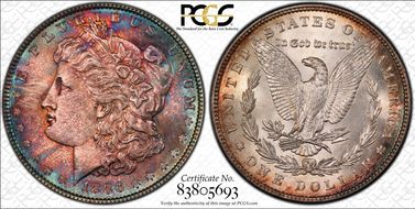 1886 $1 MS65