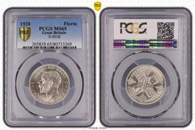 1928 Florin S-4038 MS65