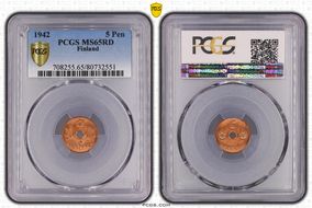 1942 5 Pen MS65RD