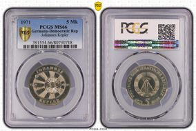 1971 5 Mk Johannes Kepler MS66