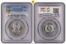 1978 10 Mk Von Liebig MS66