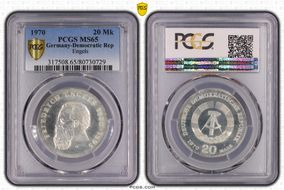 1970 20 Mk Engels MS65