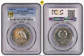 1984-A 10 Mk Brehm MS67