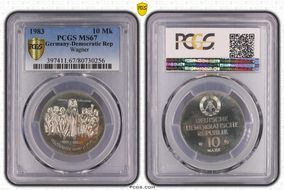 1983 10 Mk Wagner MS67