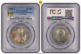 1988-A 10 Mk Von Hutten MS67
