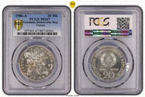 1986-A 20 Mk Grimm MS67