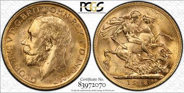 1913-M Sov S-3999 MS65