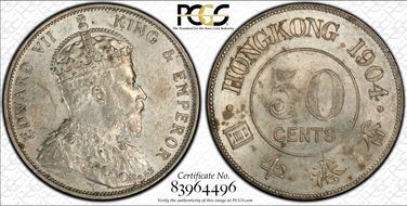 1904 50C AU58