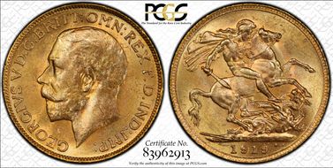 1919-C Sov S-3997 MS64+