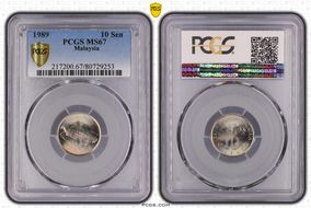 1989 10 Sen MS67