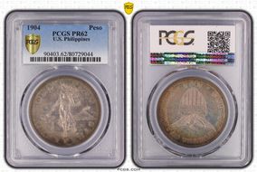 1904 Peso PR62