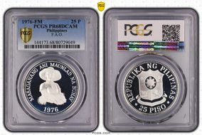 1976-FM 25 Piso F.A.O. PR68DCAM