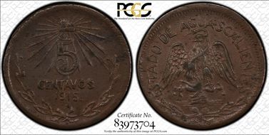 1915 5C KM-603 GB-20 RE AU55BN