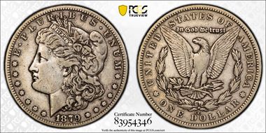 1879-CC $1 Capped Die VF35