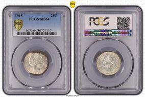 1915 25C MS64