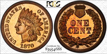 1870 1C PR66RB