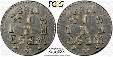 1787 2 St KM-106.2 Ag AU58