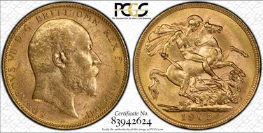 1905-P Sov S-3972 MS63+